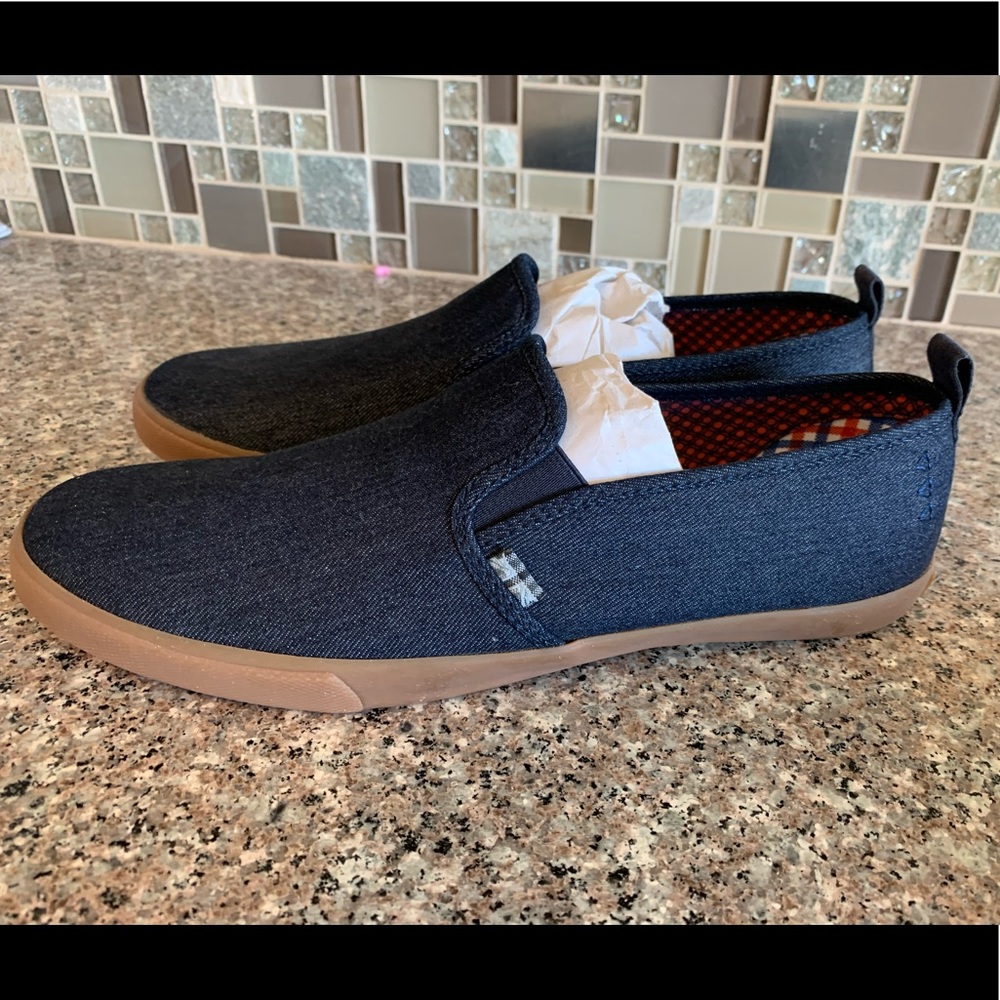 Ben Sherman Bradford slip on denim size 10.5